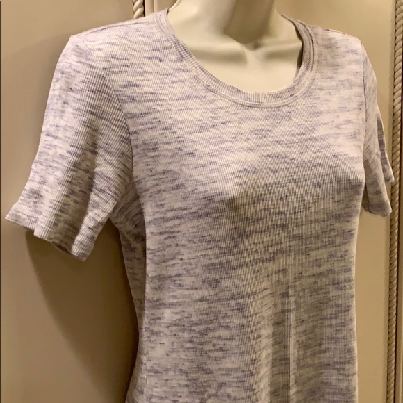 Theory ribbed Short Sleeve Dress Sz Medium - Picture 4 of 7